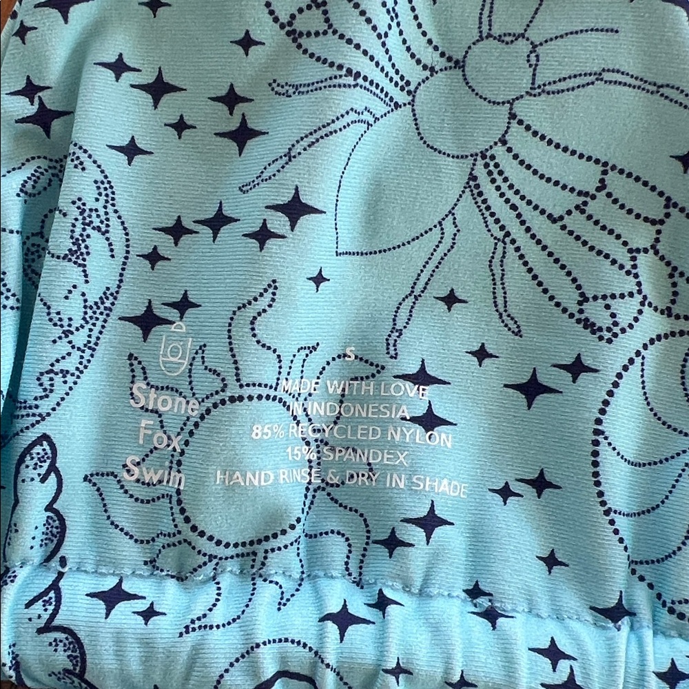Stone Fox Swim Blue Starry Swimwear - Picture 4 of 4